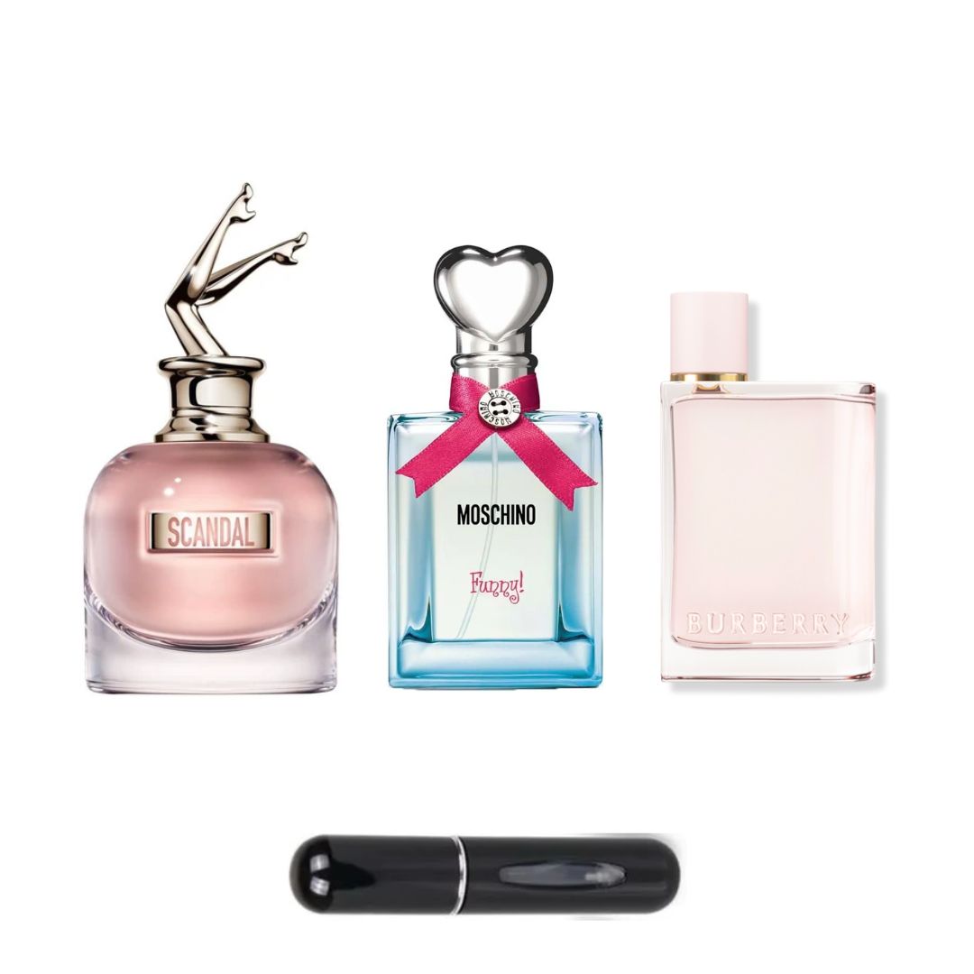 SCANDALDAMA+MOSCHIFUNNY+BURBERRYHER+PERF